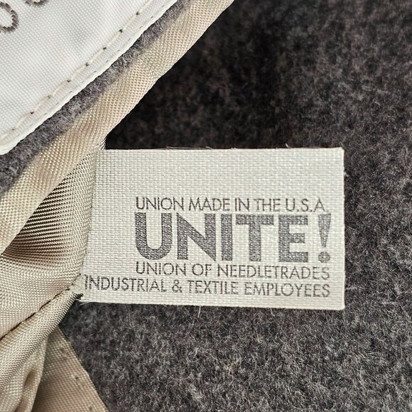 90s Bonney & Gordon Gray Cashmere 3 Btn Sport Coat Notch Lapel Ventless Mens 46L - Picture 8 of 12